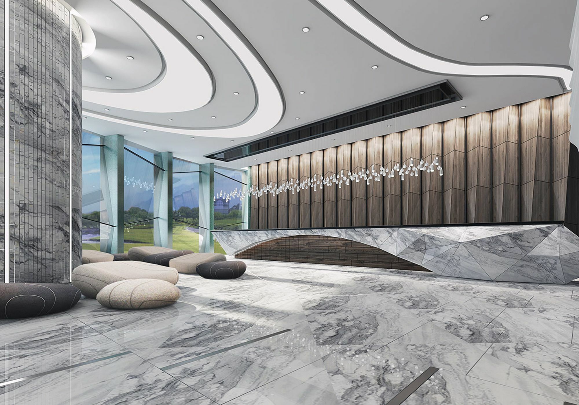 Fraser Place Puteri Harbour Nusajaya  Bagian luar foto Interior of the hotel